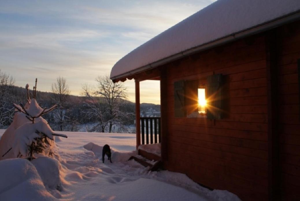 Camping-Chalets La Faviere Lac des Rouges Truites Exteriér fotografie