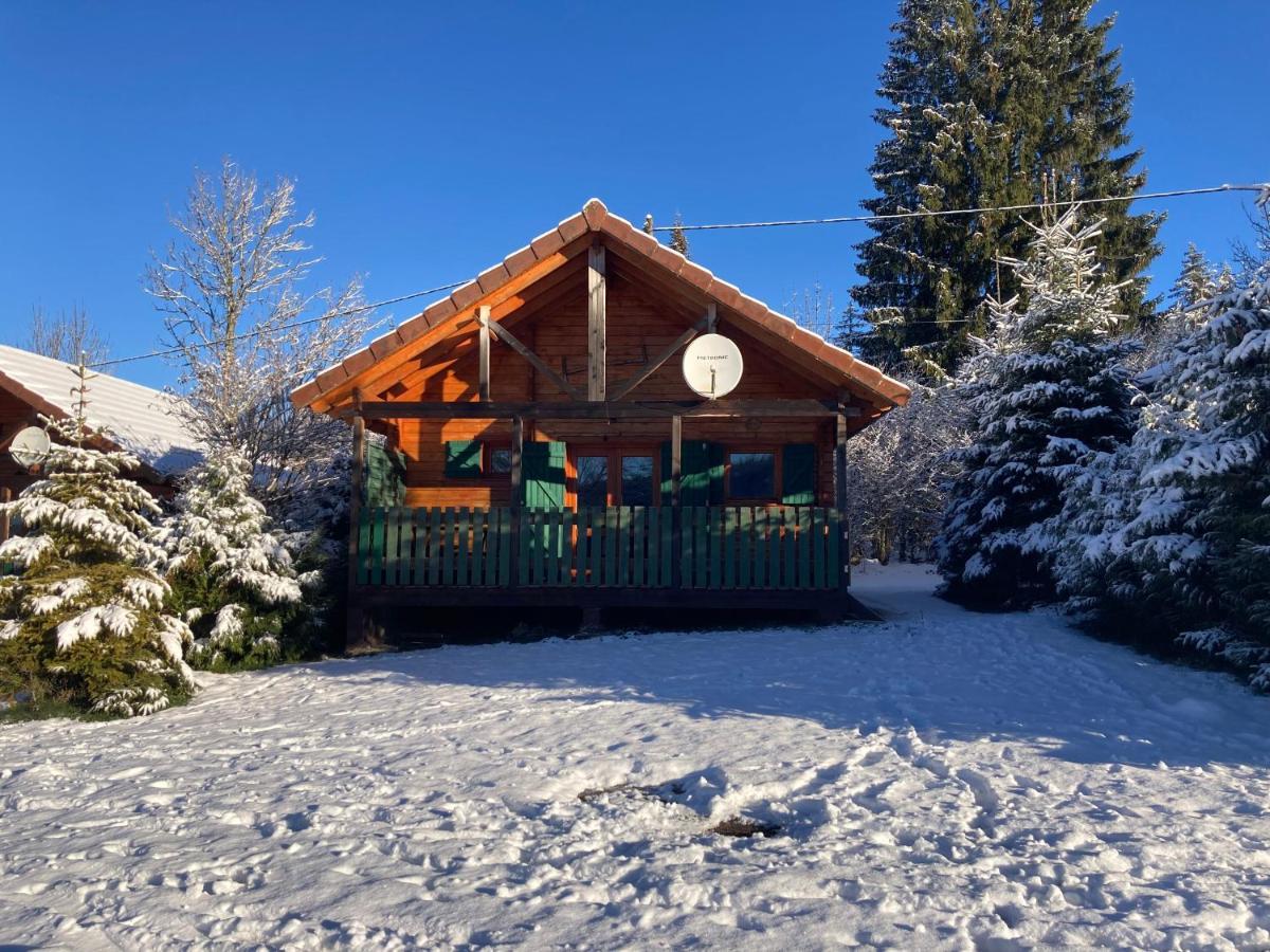 Camping-Chalets La Faviere Lac des Rouges Truites Exteriér fotografie