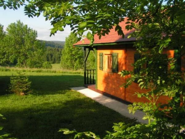Camping-Chalets La Faviere Lac des Rouges Truites Exteriér fotografie