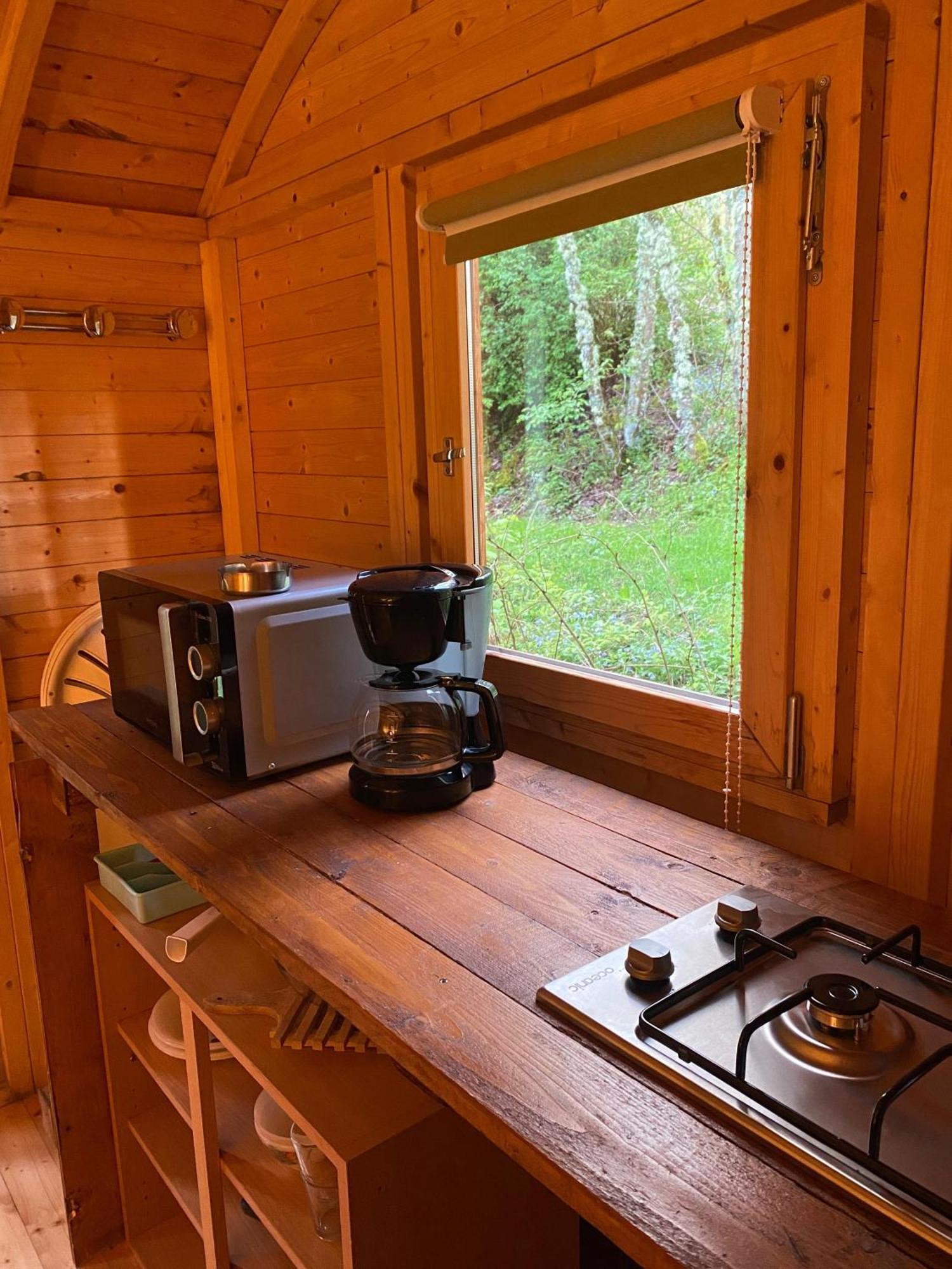 Camping-Chalets La Faviere Lac des Rouges Truites Exteriér fotografie